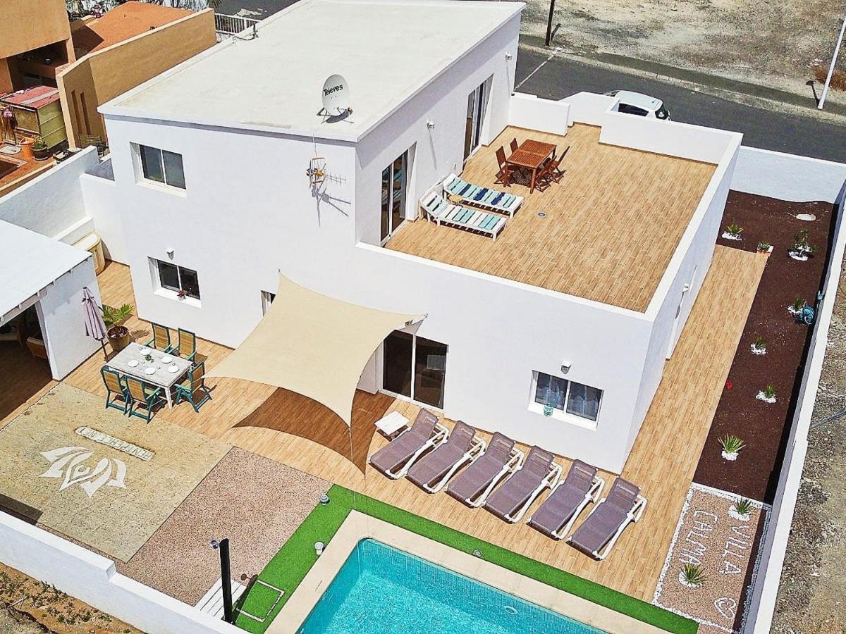Villa Calma Climatized Pool Private Jacuzzi Spa In Tarajalejo Tuineje Eksteriør bilde
